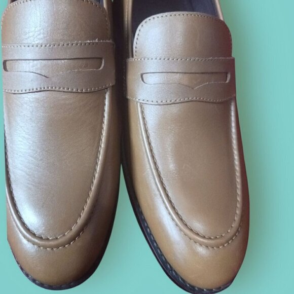 Anthony Veer Essentials Mens Gerry Penny Loafers Walnut Color Size 8.5 main image 8
